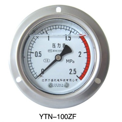 不锈钢压力表-YTN-100ZF